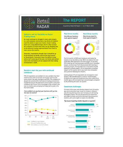 Retail Radar report: First Quarter 2025