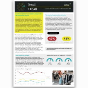 Retail Radar report: Third Quarter 2025