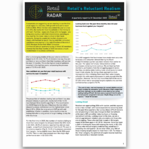 Retail Radar report: Fourth Quarter 2025