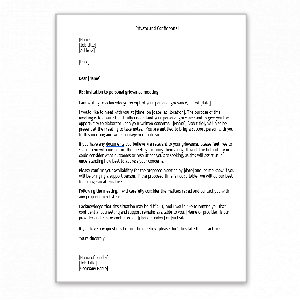 Template: Invite to Personal Grievance Meeting